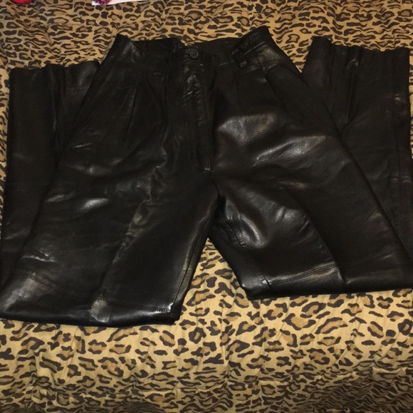 Leather Pants - Picture 2 of 4